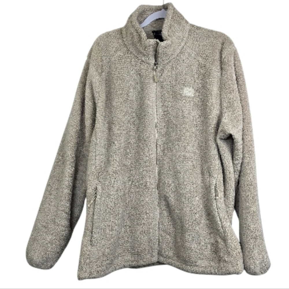 The North Face Women’s Osito Cream Full Zip Fleece Jacket Size 3XL Outdoors Cozy